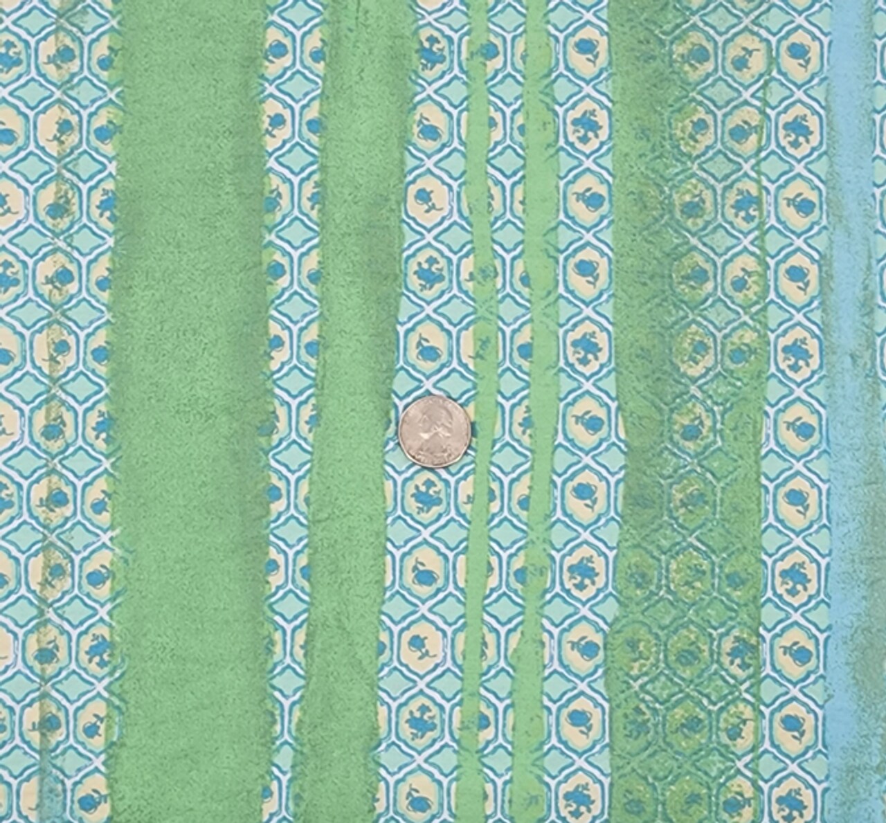 1 Yard Green Rayon Nylon Poplin 57/58" Width Lightweight & Durable Apparel Fabric for Dresses & Blouses